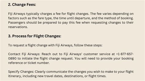 fiji airways change fee